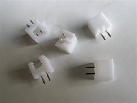 Pcs White Pins Xh Male Straight Pin Socket Connector