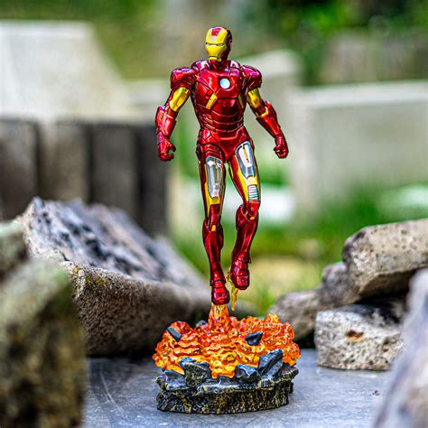 Iron Man La Saga De Linfini Bds Art Scale Deluxe Statue Avec