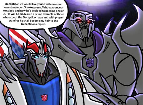 Megatron And Smokescreen By Melspyrose On Deviantart