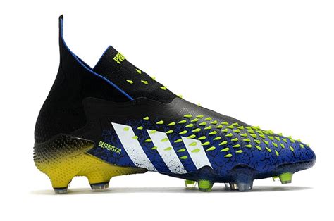 2021 Adidas Predator Freak Fg Football Boots Bluecore Blackwhitesun Yellow