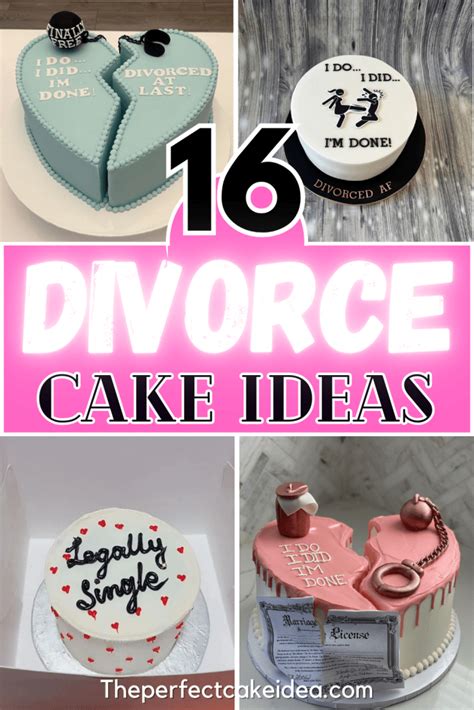 16 Beautiful Divorce Cake Ideas The Perfect Cake Idea In 2024