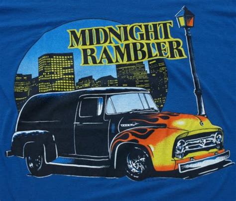 Vintage Midnight Rambler Hot Rod City T Shirt