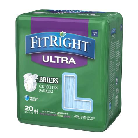 Buy Medline Fitright Ultra Adult Briefs [disposable Briefs]