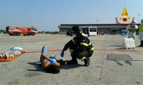 Maxi Esercitazione Simulato Incidente All Aeroporto