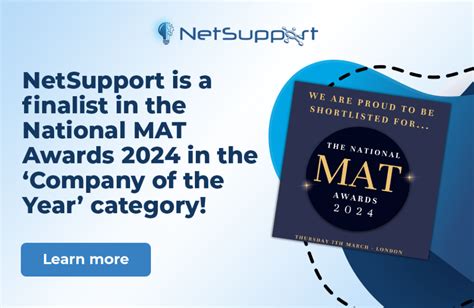 Netsupport Netsupport Is A Finalist In The National Mat Awards 2024