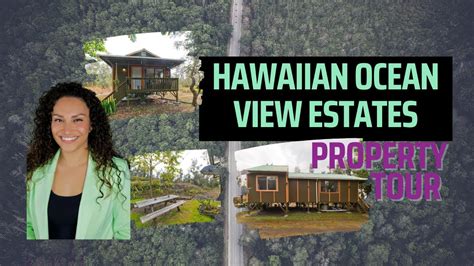 Hawaiian Ocean View Estates Property Tour Hawaii Real Estate Big