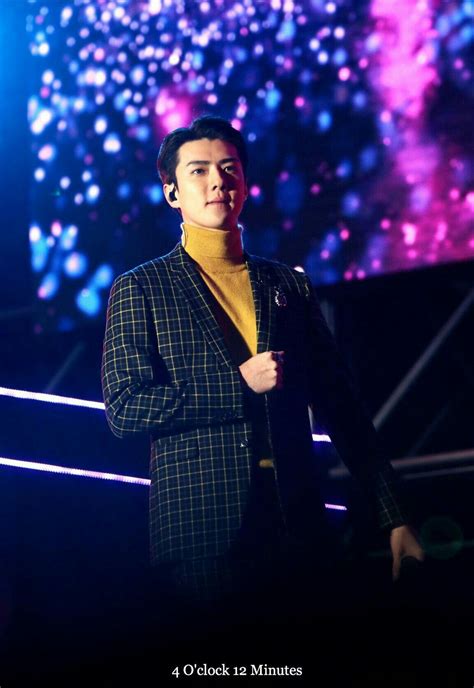 191027 Sechan At Fever Festival Sehun Festival Exo Sc