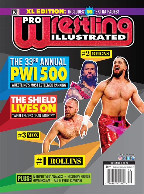 The 2023 Pwi 500 December 2023 Pwi Pro Wrestling Illustrated