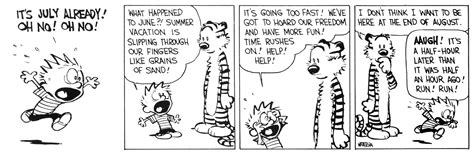 Summer panic : r/calvinandhobbes