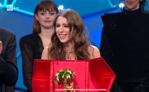 Angelina Mango Vince Il Festival Di Sanremo Ilsipontino Net