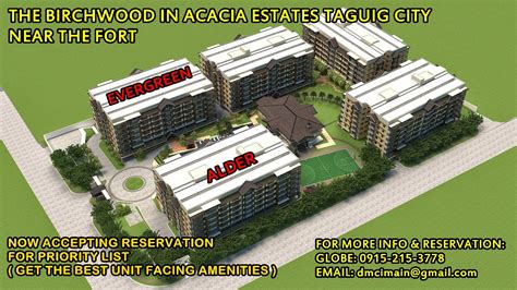 THE BIRCHWOOD IN ACACIA ESTATES TAGUIG CITY