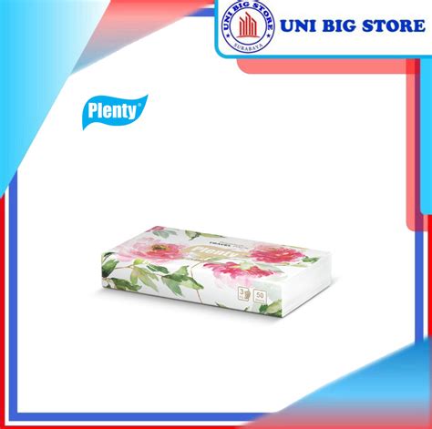 Plenty Facial Tissue Premium Travel Tisu Pack 50 Sheet Lazada Indonesia