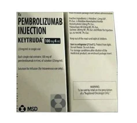 Keytruda Injection At Best Price In India