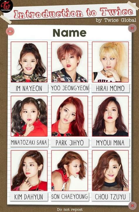 Introduction Twice Kpop Girl Groups Kpop Group Names Twice