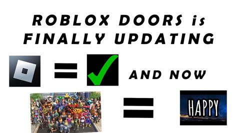 Roblox Doors Is Finally Updating Youtube