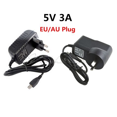 Euau Plug 5v 3a Converter Adapter Micro Usb Dc 15w 3000ma Power Supply Charger Ebay