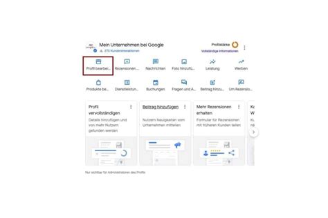 Anleitung Google Unternehmensprofil Erstellen Optimieren