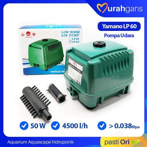 Promo Yamano Lp Pompa Udara Aquarium Kolam Aerator Watt Diskon