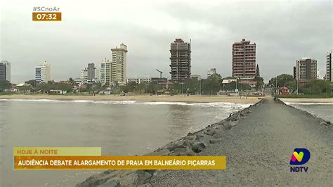 Audi Ncia P Blica Sobre O Alargamento De Praia Em Balne Rio Pi Arras