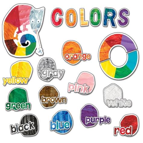 World Of Eric Carle™ Colors Mini Bulletin Board Set Grade Pk 2