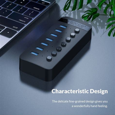 Orico Ct U Ab Multi Port Usb Hub With Individual Port