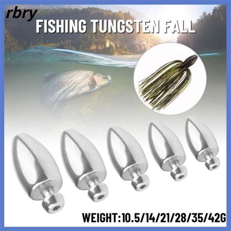 Rbry High Quality Quick Release Casting Tear Drop Shot Weights Bullet