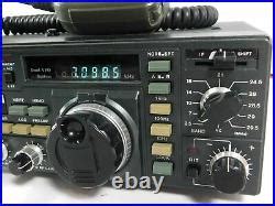 Icom Ic Ham Radio Meter Hf Transceiver With Mic Works Great