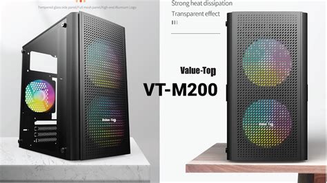 Value Top Vt M200 Micro Atx Casing Youtube