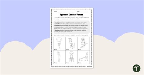 Force And Motion Worksheets K5 Learning Worksheets Library