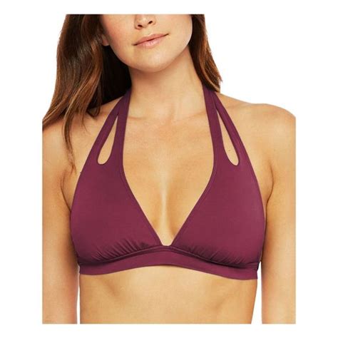 La Blanca Swim La Blanca Womens Burgundy Tie Bikini Island Goddess