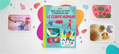 Livre Mon Livre De Faits Tonnants Sur Le Corps Humain Usborne Jooniz