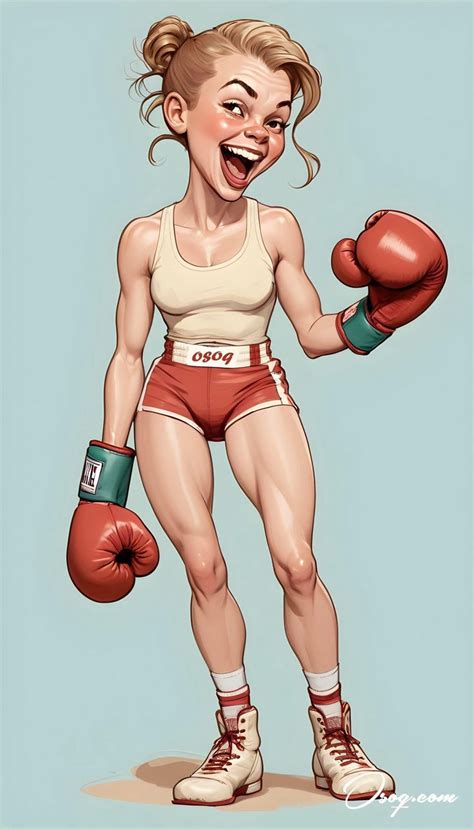 Boxer Caricature Osoq In 2024 Caricature Character Design