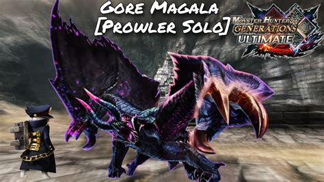 MHGU MHXX G3 Gore Magala Prowler Solo YouTube