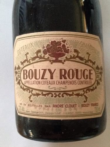 Andre Clouet Coteaux Champenois Bouzy Rouge Vivino US