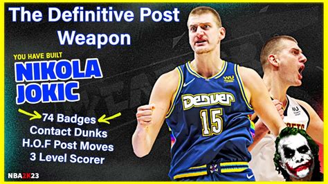 Joker 🤡 The Best Nikola Jokic Build On Nba 2k23 Best Center Build 2