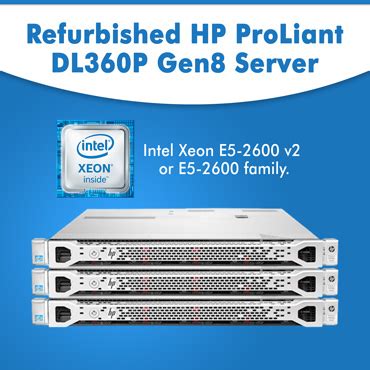 Buy Refurbished Hp Proliant Dl P Gen U Rack Server Online Used Hp