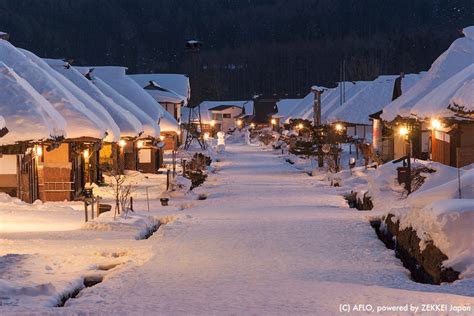 大内宿 福島 茅葺き 東北 絶景 絶景 観光地