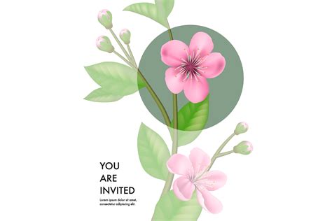 You Are Invited Card Template with Trans Graphic by pch.vector ...