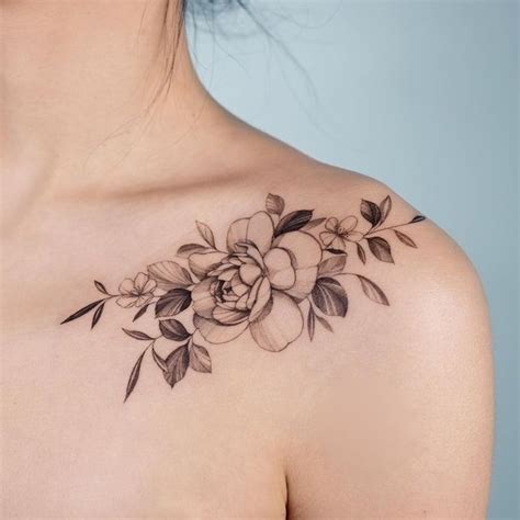 Zee On Instagram Flower Flowertattoo Peonytattoo