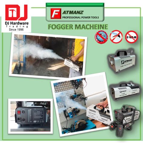 Fatmanz Nanomist Disinfection Fogging Machine A Safety Accessory