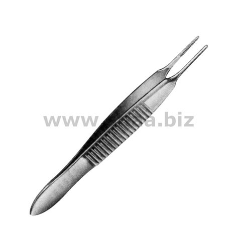 Graefe Iris Forceps Serrated Straight