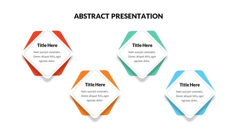 Google Slides Abstract Presentation Template - SlideKit