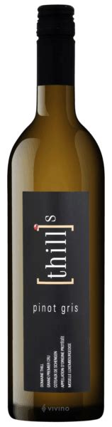 Domaine Thill Ch Teau De Schengen Thill S Pinot Gris Grand Premier