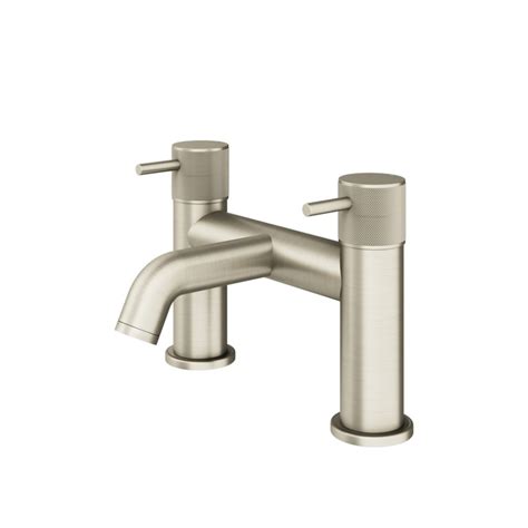 Abacus Iso Pro Brushed Nickel Deck Mounted Bath Filler Sanctuary