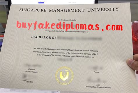 How To Buy Fake Singapore Management University Diploma Buy Fake