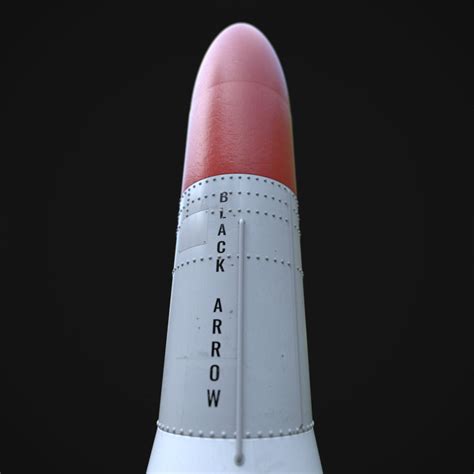 Black Arrow Rocket 3D Model $10 - .unknown - Free3D