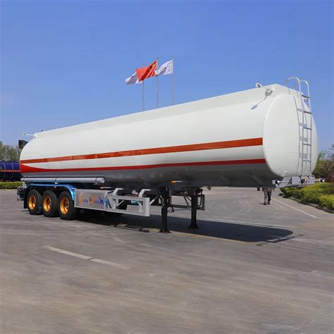 3 Axle 40000 42000 45000 60000 Liters Oil Fuel Tanker Fuel Tank Tanker Semitrailers With Low