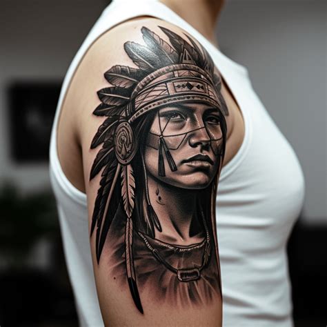 59 Native American Warrior Tattoo Ideas