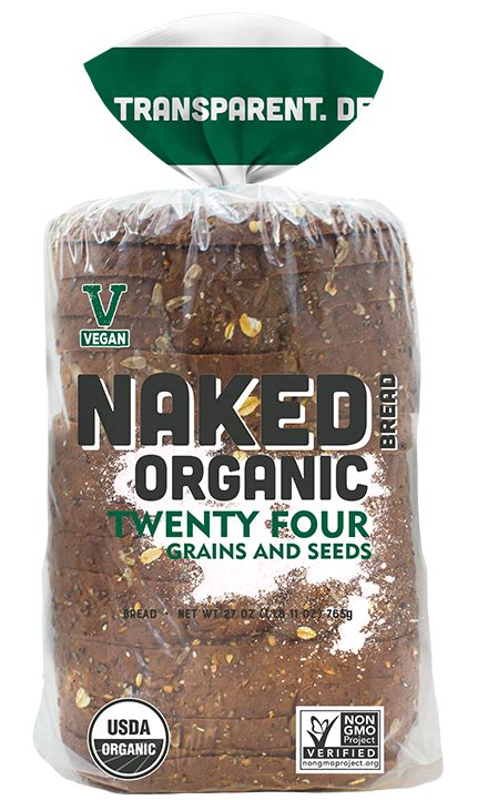 Naked Bread Organic Simple Transparent Delicious