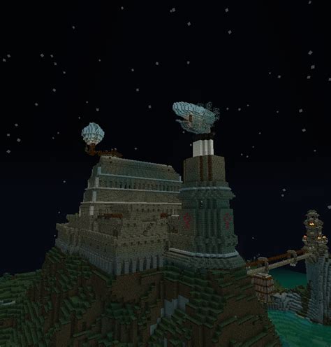 Steampunk Castle Minecraft Project